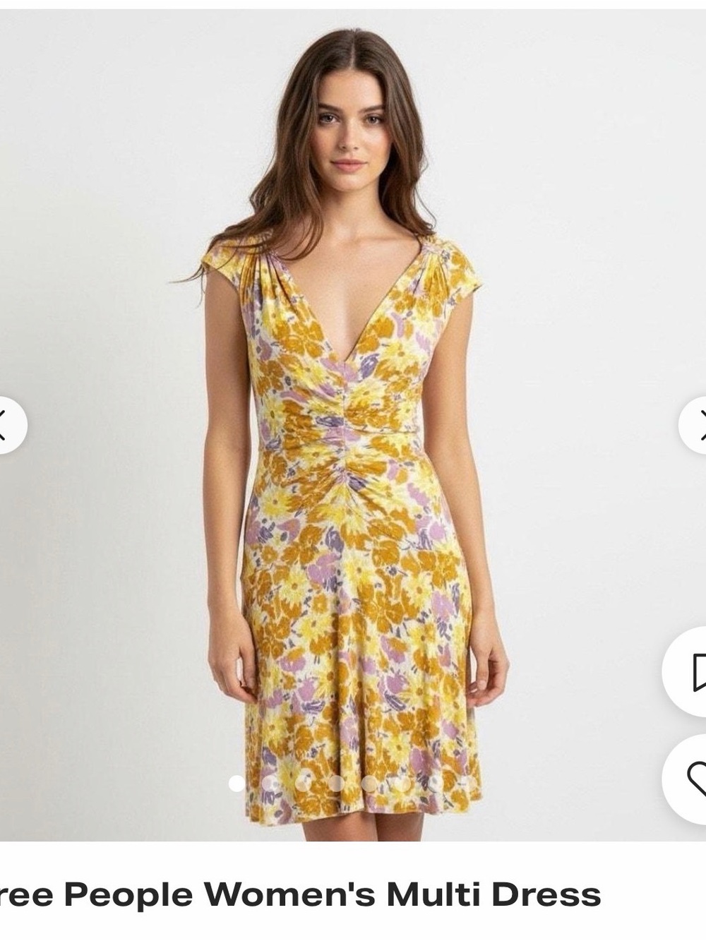 Free People “Key To Your Heart” Mini Dress